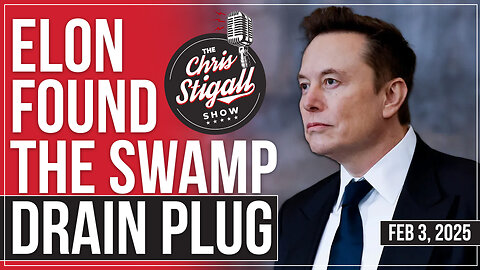 Elon Found The Swamp Drain Plug