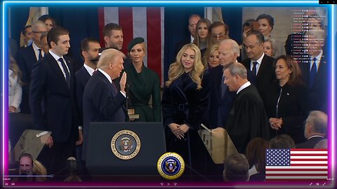 47th Presidential Swearing in Ceremony.