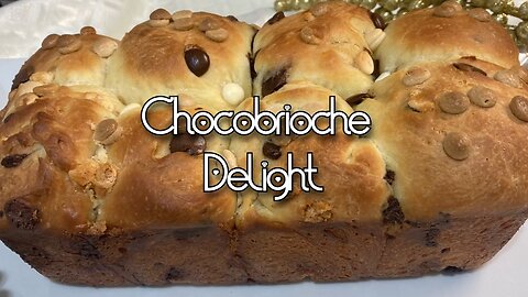 Chocobrioche Delight, a combination of brioche and chocolate panettone