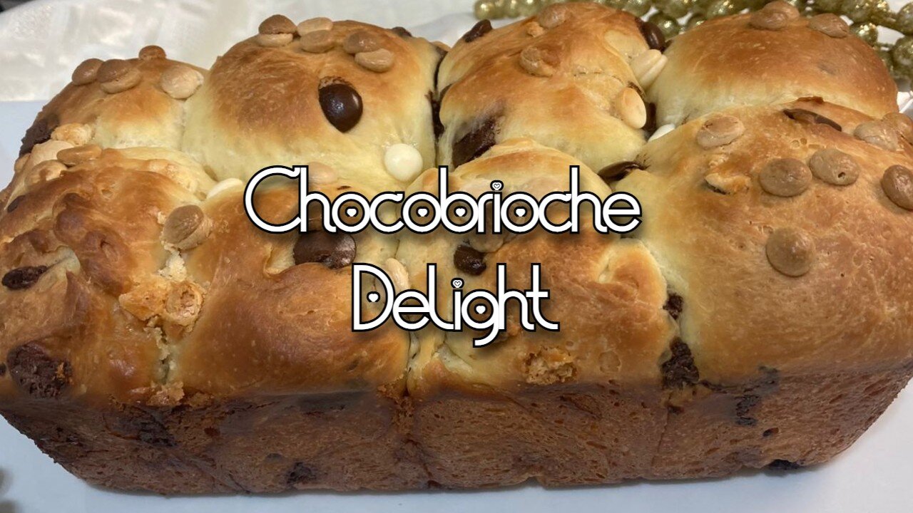 Chocobrioche Delight, a combination of brioche and chocolate panettone