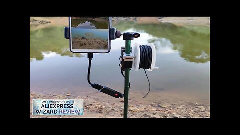 Fish Camera with Wired connection Portable Fish Finders Sea Fishing for iPhone Review