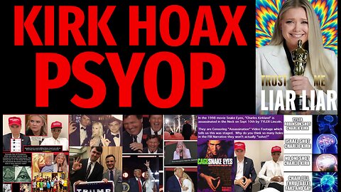 🔺🇺🇸 CIA HOLLYWOOD KIRK HOAX PSYOP ▪️ FREEMASON THEATRE 👁