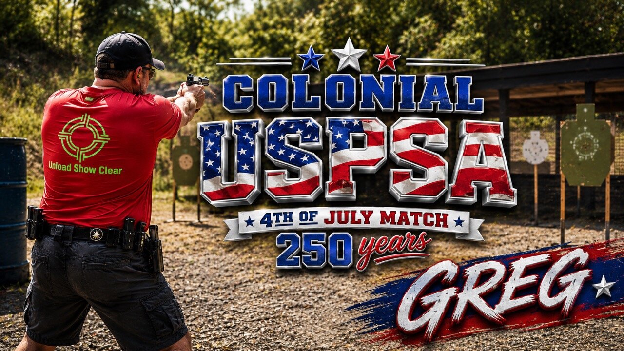 Colonial RPC 4th of July USPSA Match Greg #unloadshowclear #uspsa #competition #fast #open