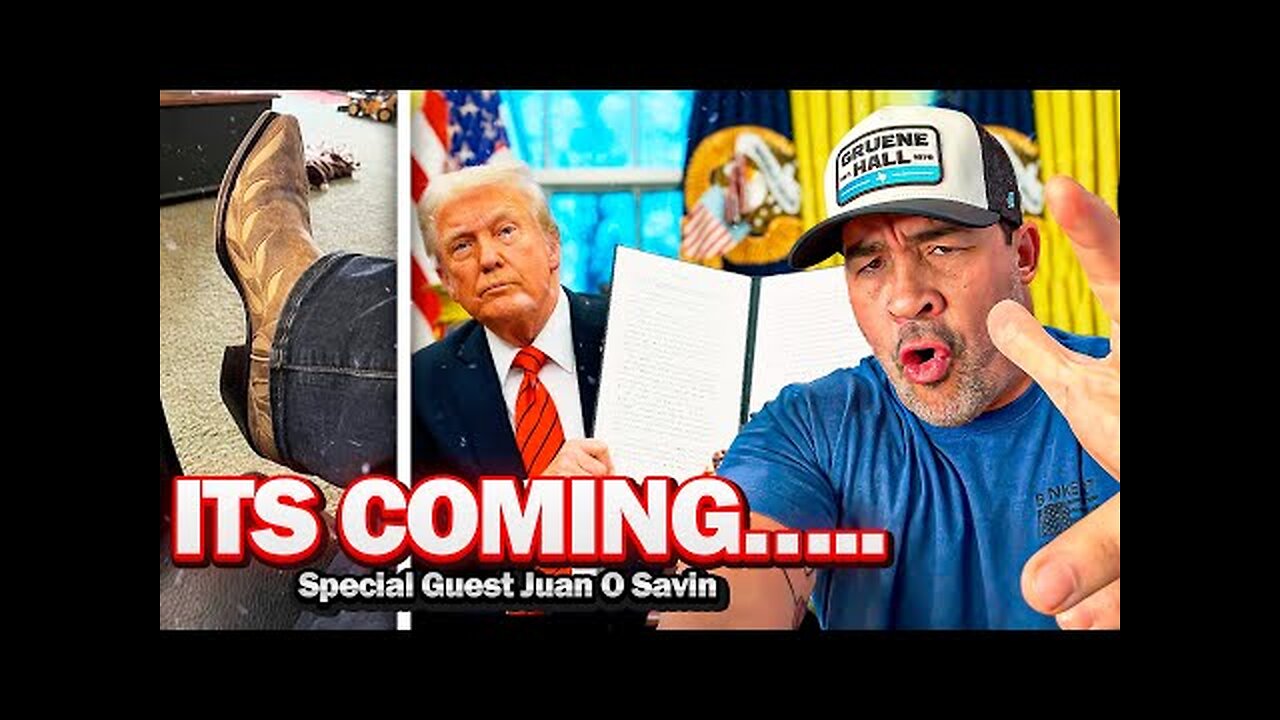Trump Expected to Declare a National Emergency and Sign This Executive Order...Juan O Savin Explains