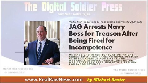 JAG Arrests Navy Boss for Treason