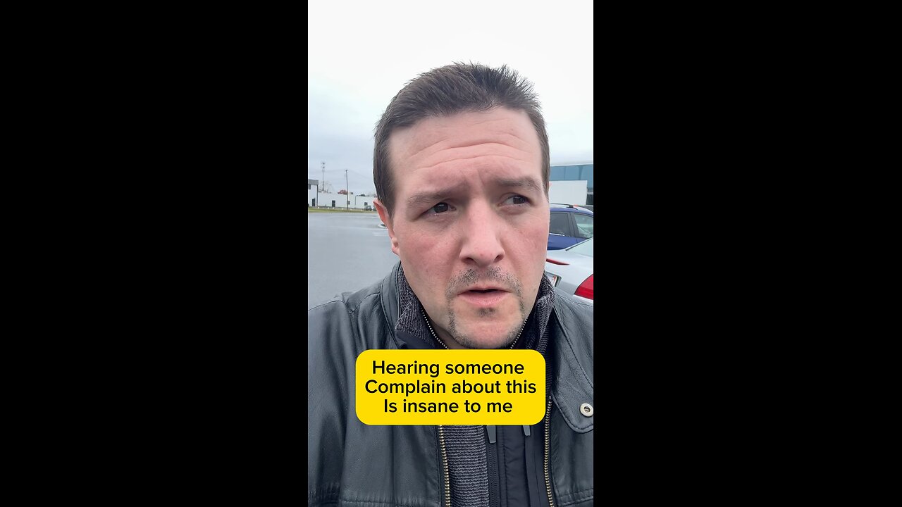 Hearing someone complain about this is insane