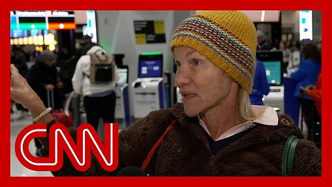 ‘I'm renting a car’ to get to Utah, traveler at Newark airport says