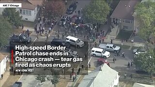 High-Speed Border Patrol Chase Ends in Chicago Crash - Tear Gas Fired as Chaos Erupts