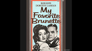 CS # 319. My Favorite Brunette (1947) Bob Hope, Lon Chaney Jr