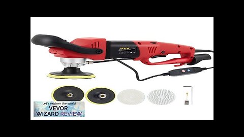 VEVOR Wet Polisher Grinder Variable Speed 4" & 5" Diamond Polishing Pads Review