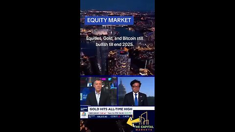 EQUITY, GOLD, BITCOIN ARE BULLISH BY END 2025