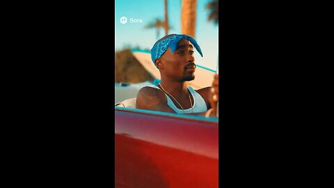 Tupac goes surfing