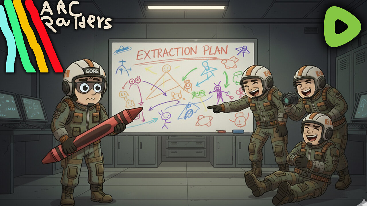 🖍 ⚡🛰 🌪 ARC Raiders: Crayon Raider Edition 🔧🔫🛸