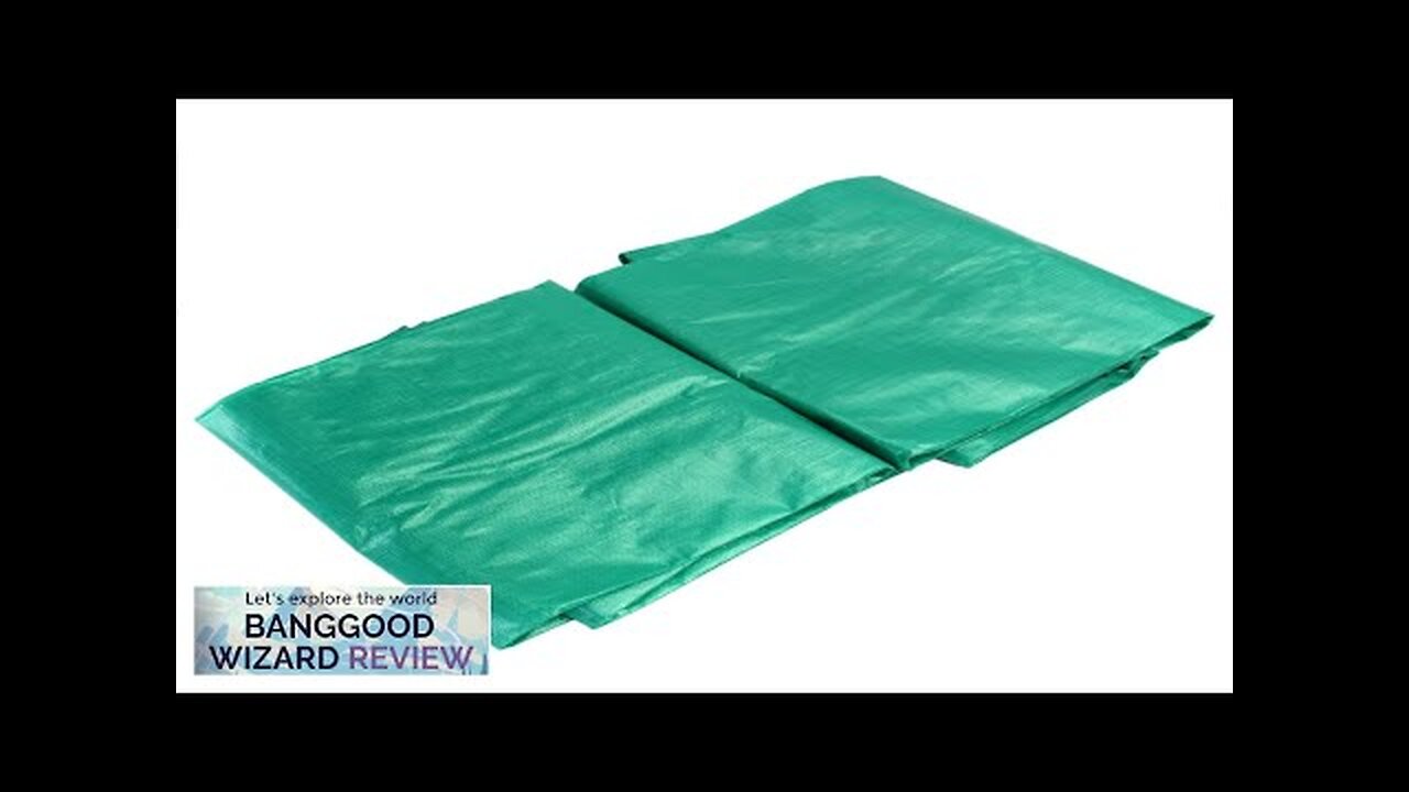 PE 5.4×7.3m/17.7×24ft Outdoor Waterproof Camping Tarpaulin Field Camp Tent Cover Car Cover Review