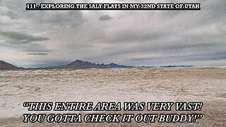 EXPLORING THE SALT FLATS IN MY 32ND STATE OF UTAH
