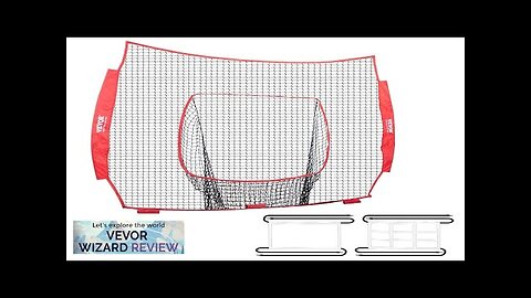 VEVOR 7x7 ft Baseball Softball Practice Net Portable Baseball Training Net Review