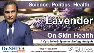 Dr.SHIVA™ LIVE: Lavender on Skin Health @CytoSolve® Systems Analysis