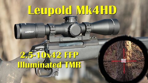 Leupold Mk4HD 2.5-10x42 FFP Illuminated TMR - Phenomenal.