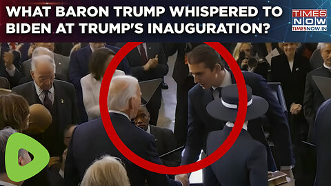 Trump Oath: Baron's Viral Gesture For Biden Has Internet Talking? What Did US President's Son Say?