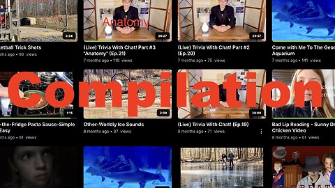 Mash-Up Of Videos So Far