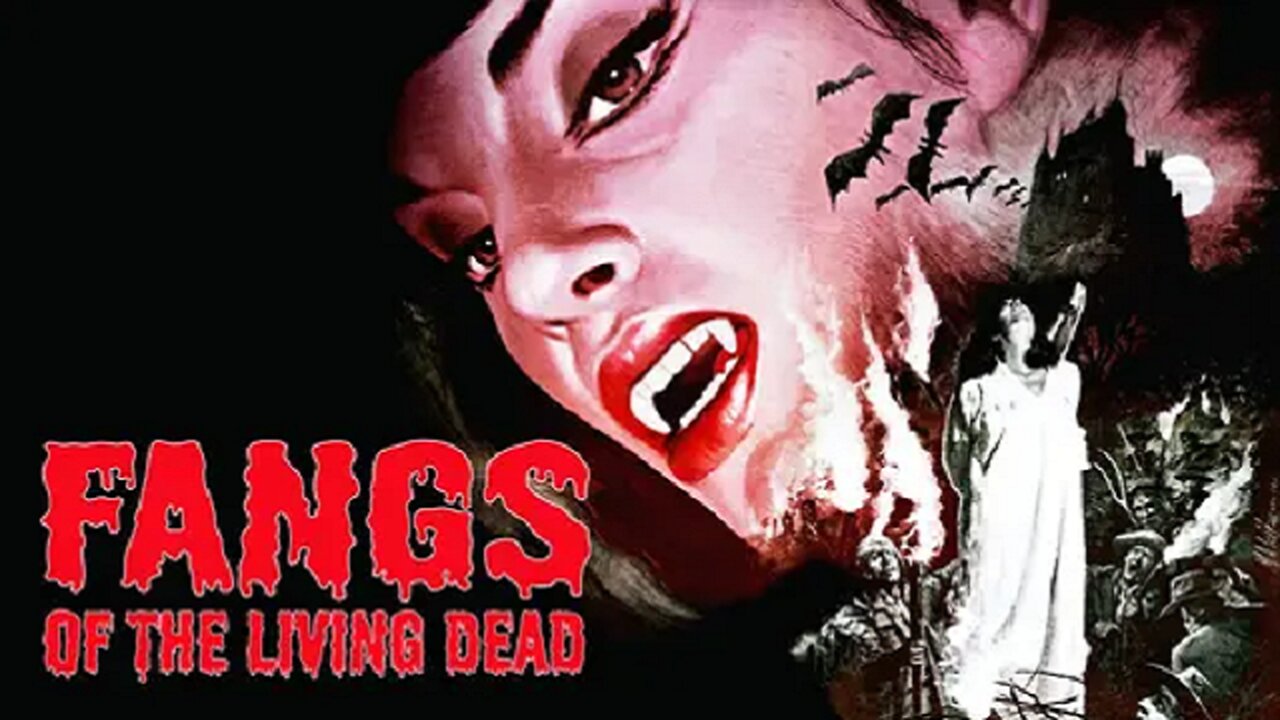 FANGS OF THE LIVING DEAD 1969 Beautiful Heiress Inherits Castle Full of Vampires FULL MOVIE HD & W/S