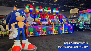 IAAPA 2025 Booth Tour: Sega Amusements (Maimai DX, Daytona Motion Edition, Putt It! Par-Tee, More)