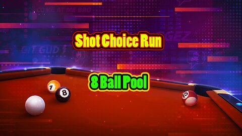 ✨ Shot Choice Run – Honest 8 Ball Pool Round
