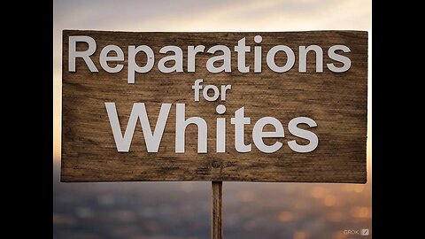 Reparations for Whites for Slaves that Ran Away