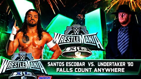 wwe 2k25 gameplay Santos Escobar vs Undertaker wrestling fight wwe