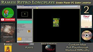Sid Meier's CivNet | 1995 | PC Game | Warlord | Random Map | Egyptian - Episode #2 | Longplay