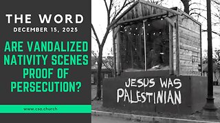 Are Vandalized Nativity Scenes Proof of Persecution?