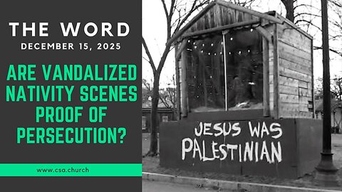 Are Vandalized Nativity Scenes Proof of Persecution?