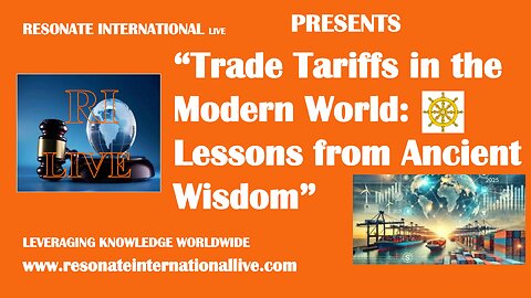 “Trade Tariffs in the Modern World: Lessons from Ancient Wisdom”