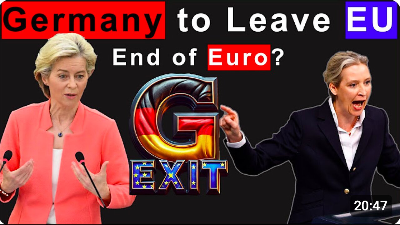 EU on the Brink of Collapse as Germany Considers Leaving the EU and Euro: Will Germany Join UK?