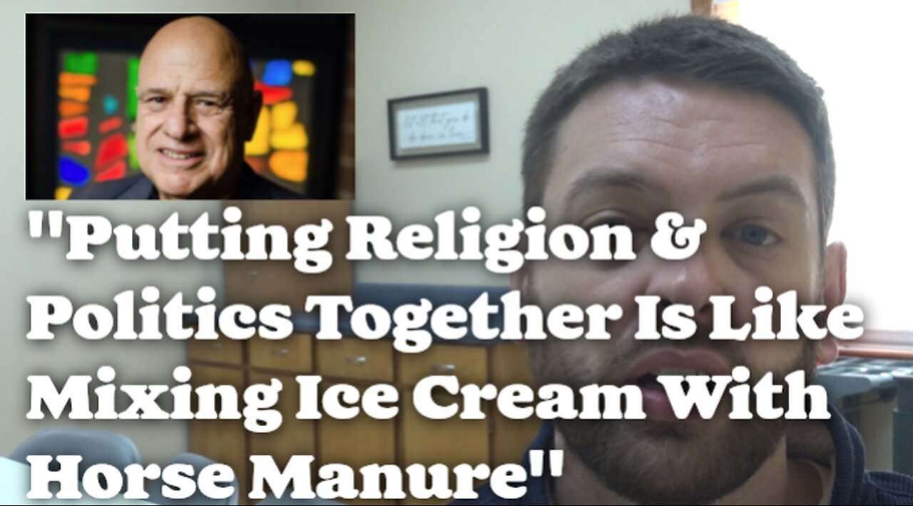 Putting Religion & Politics Together Is Like Mixing Ice Cream With Horse Manure