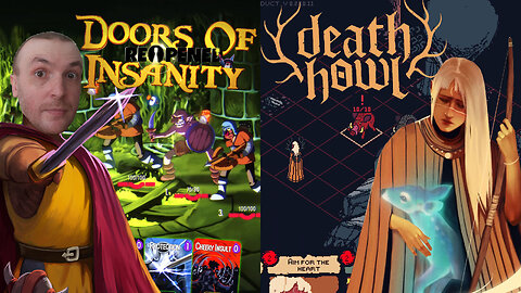 Cards Decide Our Fate. Let's Play Deck-Builders Doors of Insanity ReOpened & Death Howl