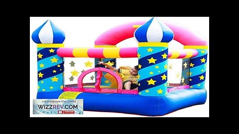 Doctor Dolphin Inflatable Bouncer Toddler Bounce House for Birthday Party with Air Review