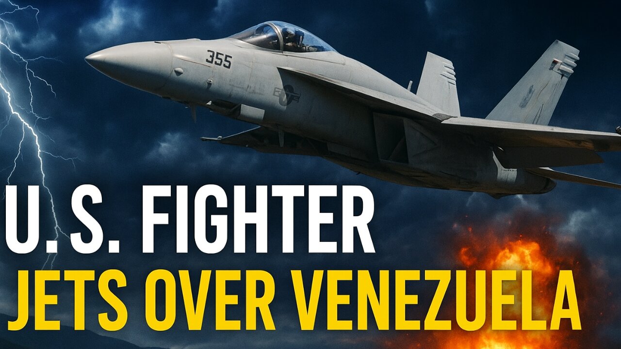 U.S. Fighter Jets Over Venezuela: Tensions Explode in the Caribbean Sky
