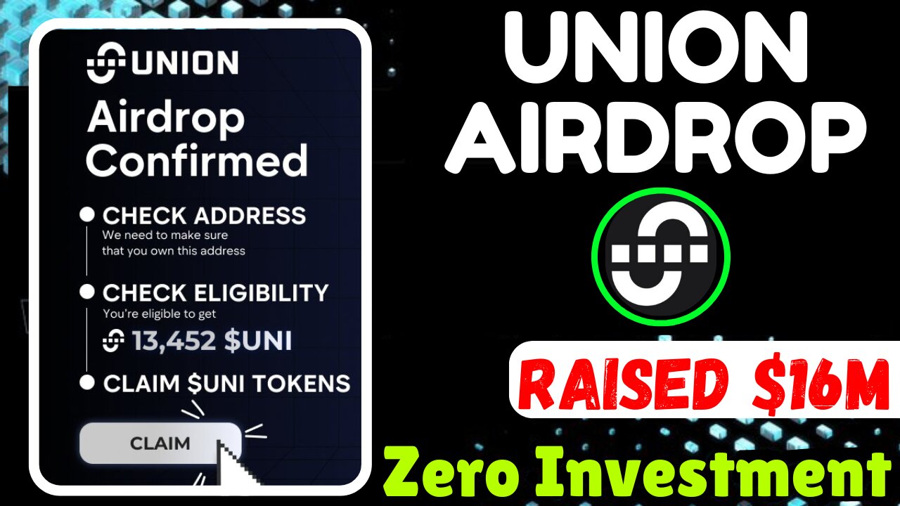 Union Testnet Airdrop Full Guide Free to Join with $270 Million Funding || by Perfect Player