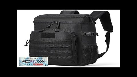 Cooler Bag 25L Insulated Lunch Bag with Molle Design and Multi-Pocket 600D Review