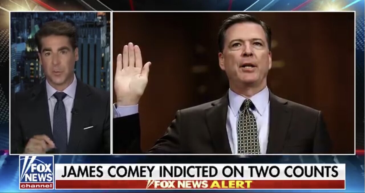 BREAKING: FORMER FBI DIRECTOR JAMES COMEY INDICTED