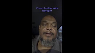 Sensitive to the Holy Spirit