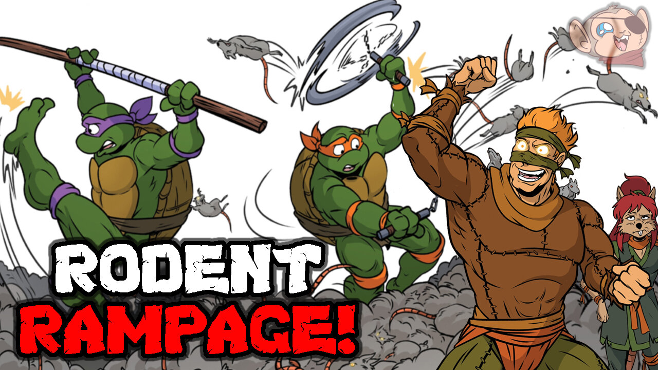 The ULTIMATE Rat Team-Up Attacks the TMNT!