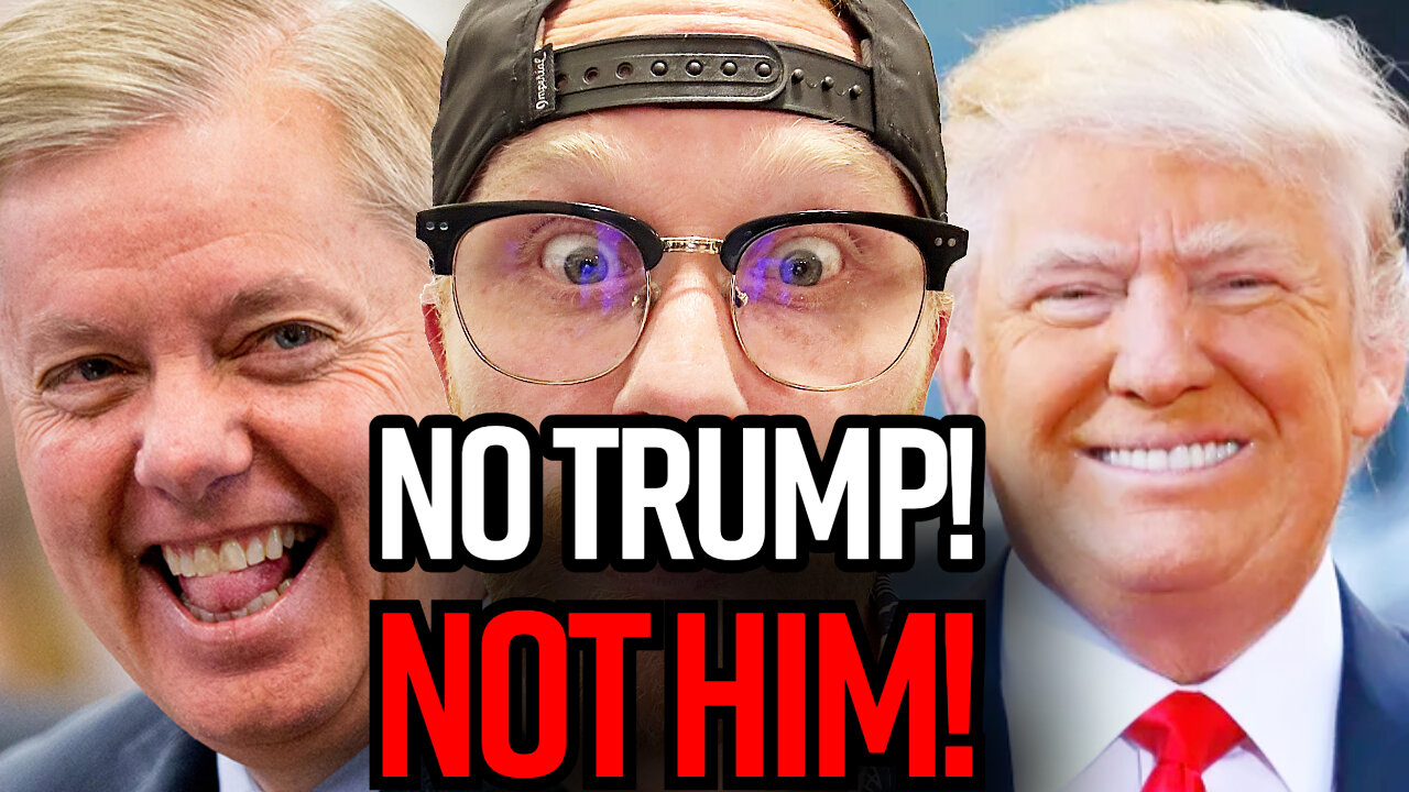TRUMP Endorses NEOCON Republican AGAIN what is he DOING HERE? Lindsey Graham is the WORST!