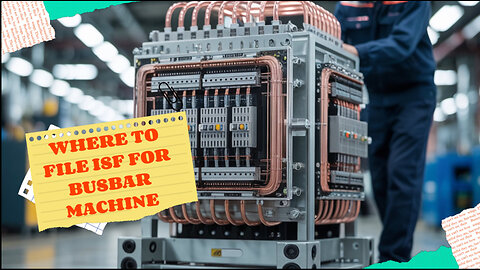 Where To File ISF For Busbar Machine