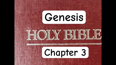Genesis Chapter 3----Bible Reading