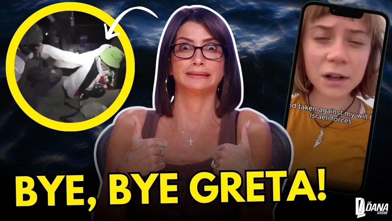 Climate Warrior Greta Thunberg YEETED Back To Sweden By Israel | The Dana Show - 10/02/25