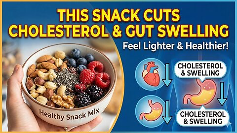 This Snack Cuts Cholesterol and Gut Swelling