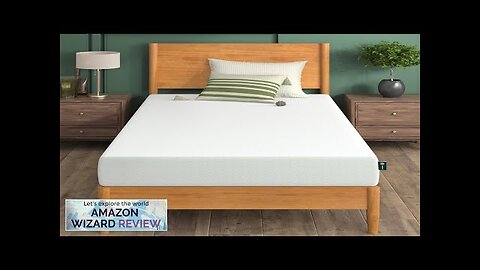 ZINUS 8 Inch Green Tea Memory Foam Mattress Twin XL Fiberglass Free Review