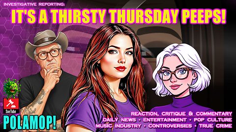 IT'S A THIRSTY THURSDAY PEEPS!